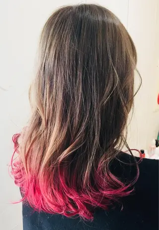 ロング カラー 船津武俊 フナツタケトシのヘアスタイル