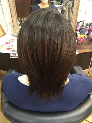 中山 ルミ子のヘアスタイル