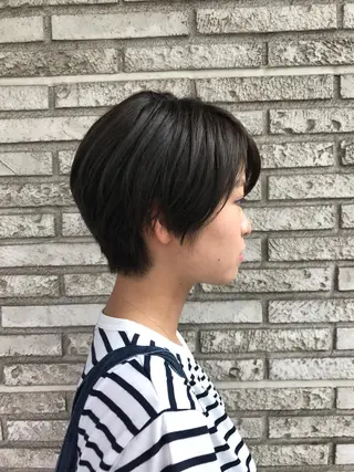 ショート 大石 さやかのヘアスタイル