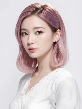 ミディアム 【公式】amble luxe 中野のヘアスタイル