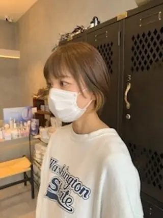 カラー koharu /豊川/Lissのヘアスタイル