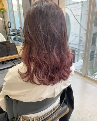 ミディアム カラー 北間 寛哉のヘアスタイル