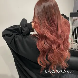 ロング カラー 🦖店長🦖pino #しのだスペシャルのヘアスタイル