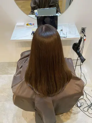 ロング 【髪質改善 艶髪】 布川 莉穂のヘアスタイル