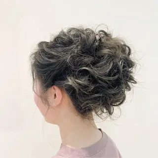 ロング ヘアアレンジ 畑中 香穂のヘアスタイル