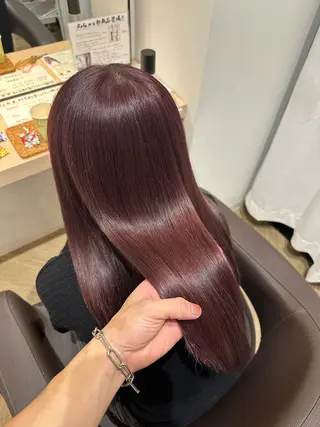 セミロング カラー AVANCE田中 稜大のヘアスタイル
