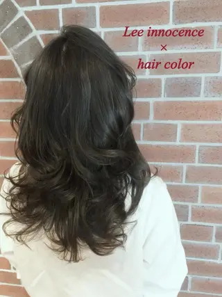 ミディアム セミロング ロング カラー カラー/髪質改善スペ シャリスト宮本　伸一のヘアスタイル