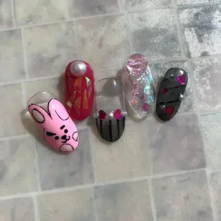 ネイル 五十嵐 美智のネイルデザイン