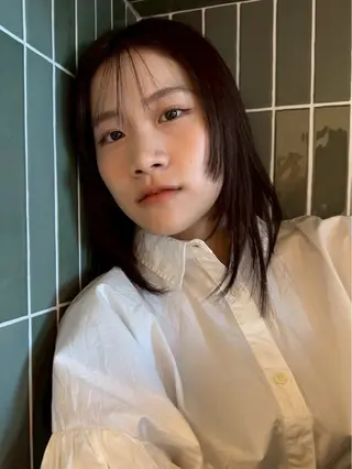 ミディアム nok Kaoriのヘアスタイル