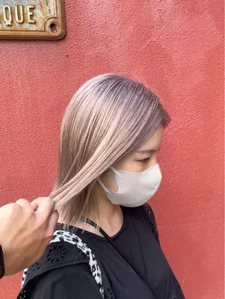 ショート カラー パーマ ヘアアレンジ メンズ キッズ ネイル マツエク・マツパ アイブロウ 大人スタイル 太田のヘアスタイル