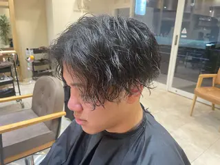 パーマ メンズ 髪質改善 BlancHairのヘアスタイル