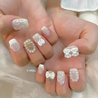 ネイル nail salon e'mu💐のネイルデザイン
