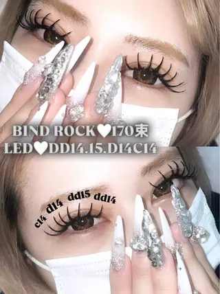 マツエク・マツパ BAMBI 🖤KAWAIのマツエク・マツパデザイン