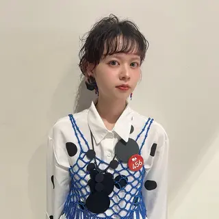 ショート ショート、ボブ シマダマサトのヘアスタイル