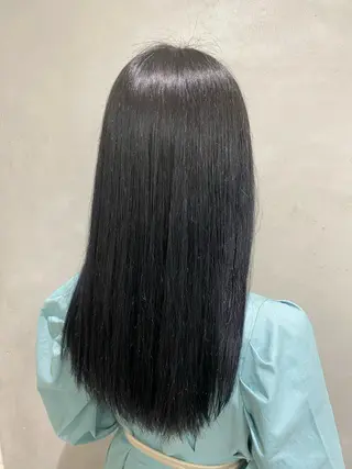 ロング カラー 韓国風モテヘア 🇰🇷aki♡のヘアスタイル