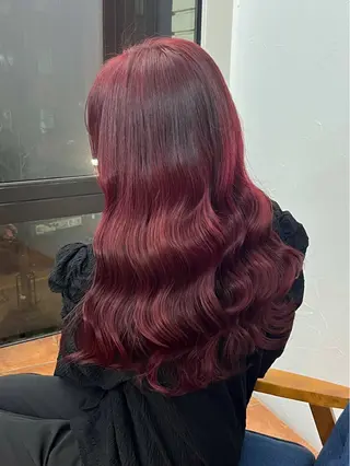 ロング カラー 櫻田 真紀のヘアスタイル