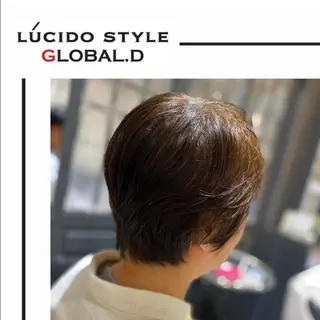 ショート カラー パーマ ヘアアレンジ メンズ キッズ ✂︎ショート、ボブ、 レイヤー🩵YUMIのヘアスタイル