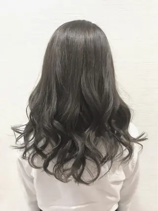 セミロング カラー 萩原 凌✄のヘアスタイル