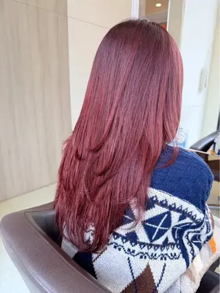 ロング カラー 野田阪神/レイヤー/ ハイライト/yuuのヘアスタイル