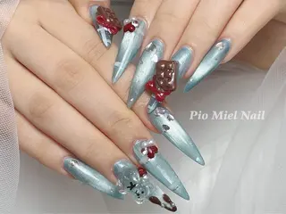 ネイル HANA 長さだしのネイルデザイン