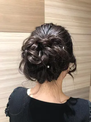ロング ヘアアレンジ ヘアセット/メンズ パーマChihoのヘアスタイル
