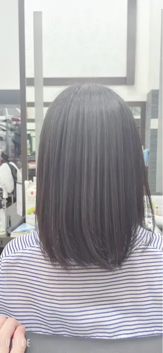 セミロング 福田 宗幸のヘアスタイル