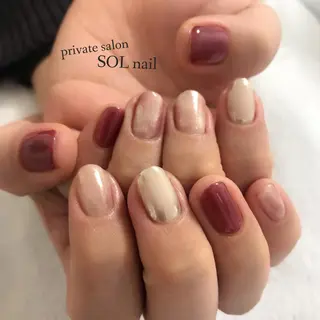ネイル SOL NAILのネイルデザイン