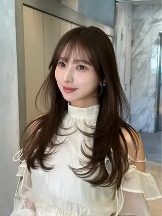 ロング Lond generous所属・mio🐶💗カット /艶カラー/矯正のヘアスタイル