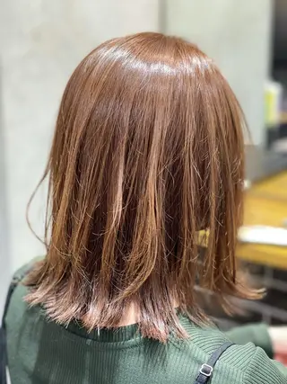 ミディアム カラー WISTERIA P LUS1 ikumiのヘアスタイル