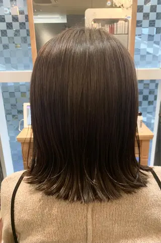 ミディアム カラー 佐藤 美幸のヘアスタイル