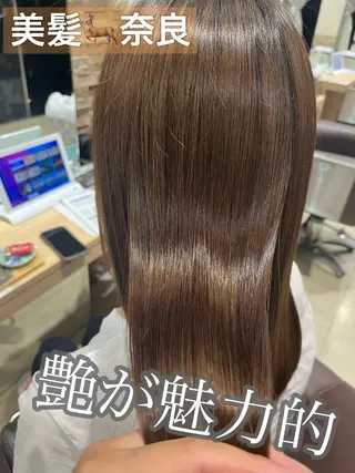 セミロング 加野 舞のヘアスタイル