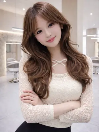 カラー ゆうま/ 抜け感艶カラーのヘアスタイル