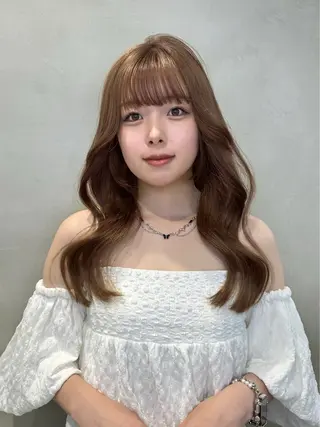 ロング カラー 縮毛矯正/IROHA 🌷るかのヘアスタイル