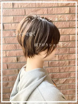 ショート カラー ショート✂︎宮川 公透のヘアスタイル