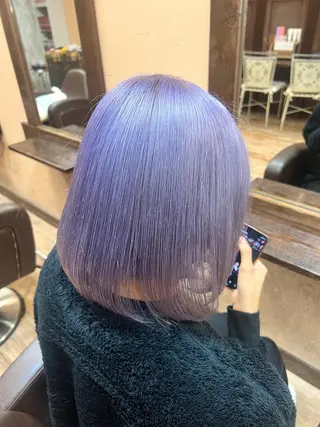 ミディアム たかはし るなのヘアスタイル