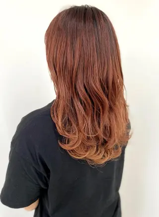 セミロング カラー ⭐️当日OK⭐️ 岩田峻のヘアスタイル