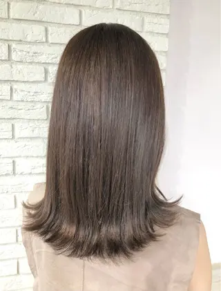 ロング カラー 店長　濱口 花菜　美髪整形のヘアスタイル