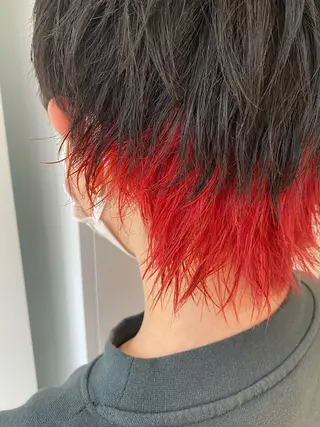 ショート カラー オスズ 🎀´-のヘアスタイル