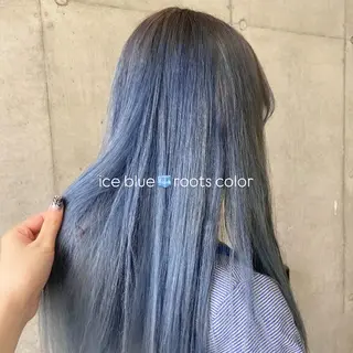 カラー 個性派✴︎ジャケ写 ネイル🦋mire-のネイルデザイン