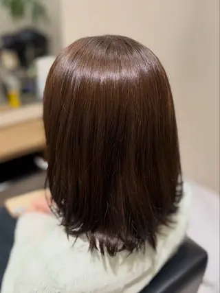 ミディアム カラー 山中麗美 / モデル募集のヘアスタイル