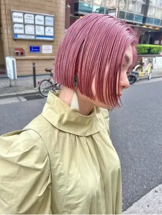 カラー のどか 노도카のヘアスタイル