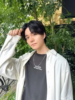 ミディアム 【メンズ】 shelterのヘアスタイル