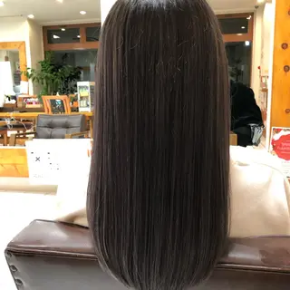 セミロング 滝沢 智希のヘアスタイル