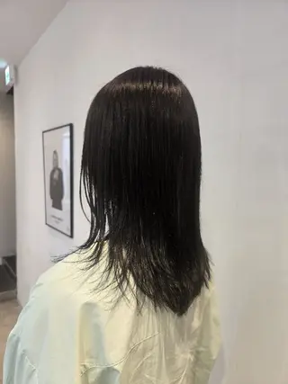 ミディアム lit所属・カナム 札幌美容師のヘアスタイル