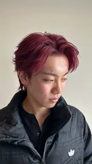 ショート メンズ 嶋崎 楓也のヘアスタイル