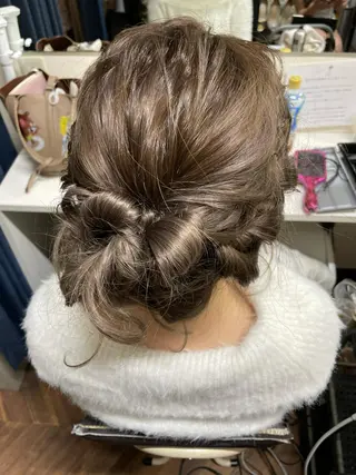 ヘアアレンジ 坂野 結子のヘアスタイル