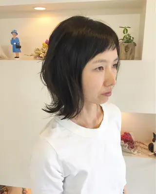 ミディアム ITO YUKIのヘアスタイル