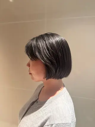 ショート 🌱艶髪ストレート✨ 🦖せりか🦖のヘアスタイル