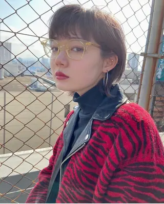 ショート カラー 松尾太樹 【pia】福岡美容室のヘアスタイル