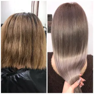 ロング カラー MAKO ❤️🔥NEXTのヘアスタイル